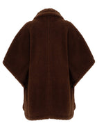 Max Mara Women's Poncho HORSE4 Brown, view 3