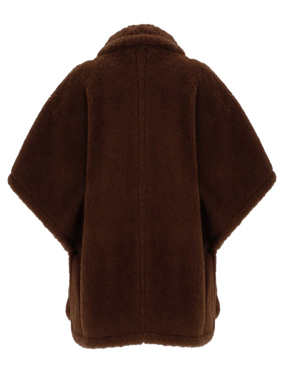 Max Mara Women's Poncho HORSE4 Brown