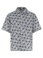 PRADA Pongé Shirt Blue