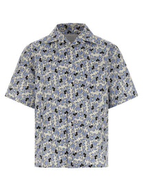 PRADA Pongé Shirt Blue