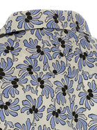 PRADA Pongé Shirt Blue, view 4