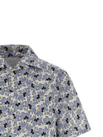 PRADA Pongé Shirt Blue