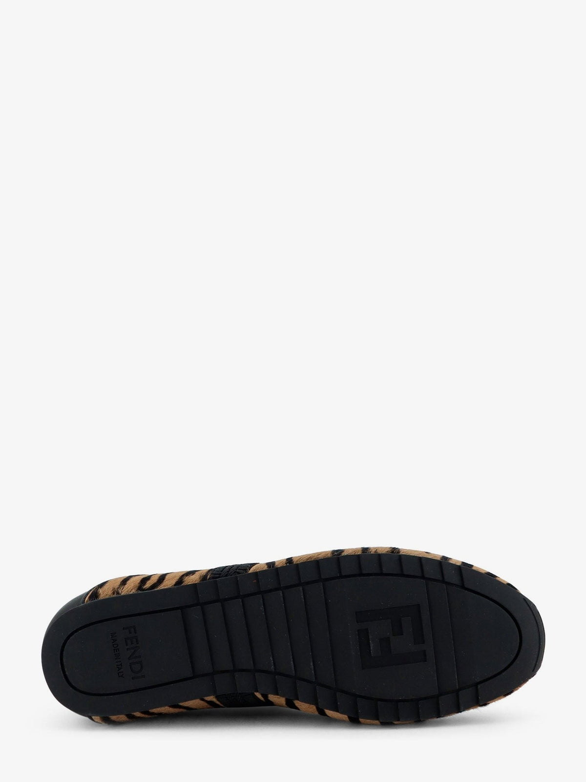 Fendi Women's Pony Hair Ballet Flats Black