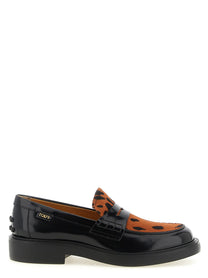 Tod's Pony Hair Loafers Black