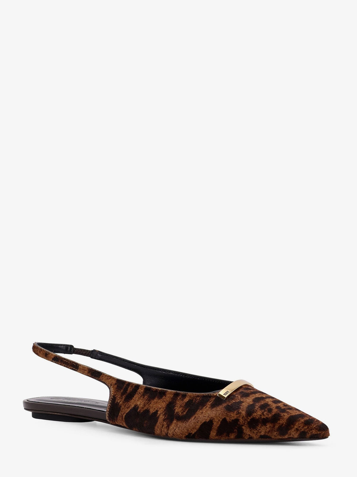 Tod's Women's Ponyskin Ballerinas Beige