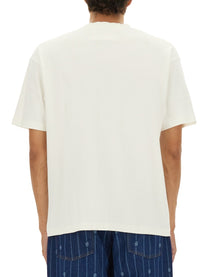 Drole De Monsieur Men's Poodle Shirt White Drole De Monsieur