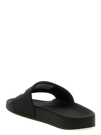 Balenciaga Pool Sandals White