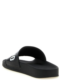 Moschino Pool Slides White