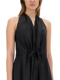 Aspesi Women's Poplin Dress Black Aspesi