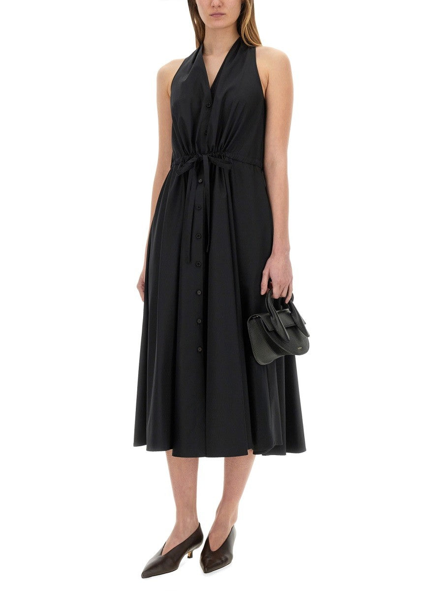 Aspesi Women's Poplin Dress Black Aspesi