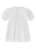 Ganni Women's Poplin Mini Dress White, view 3
