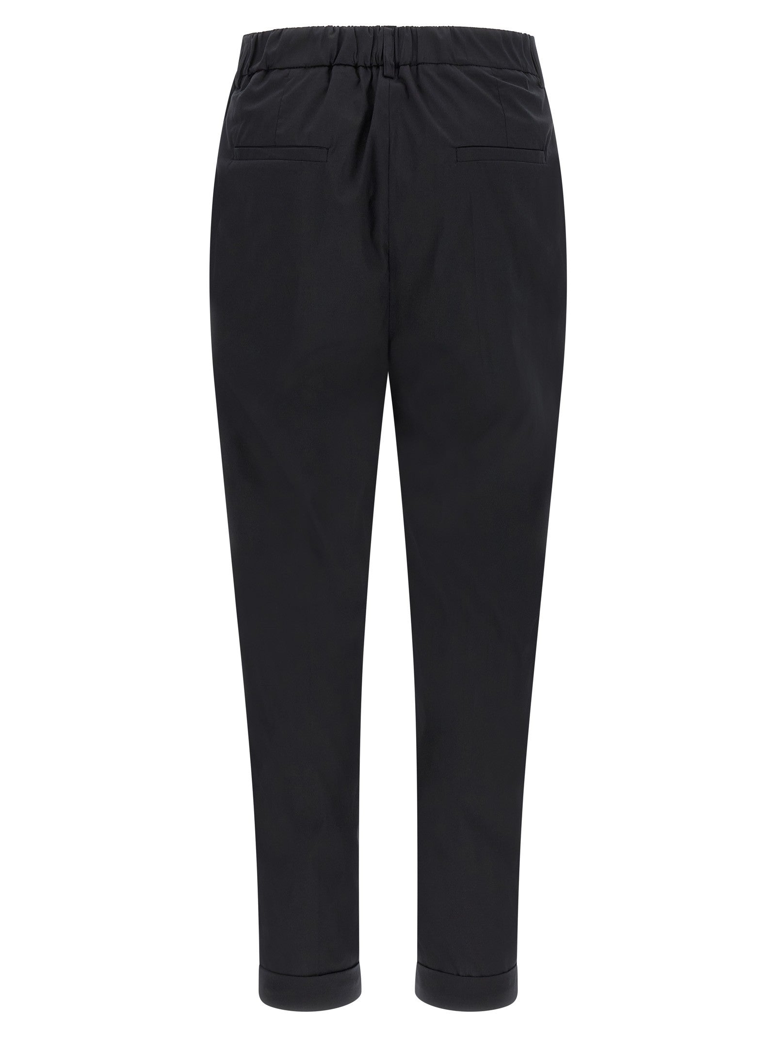 Kiton Poplin Pants Black