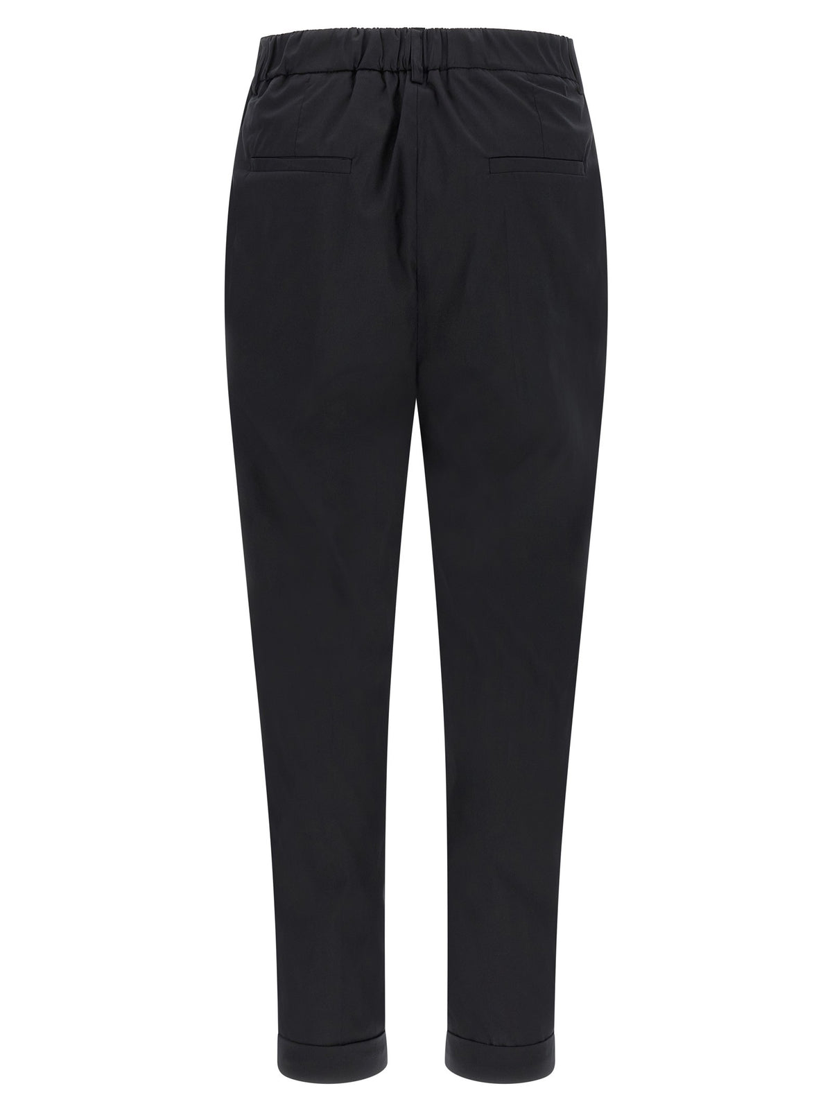 Kiton Poplin Pants Black, view 2