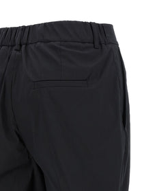 Kiton Poplin Pants Black