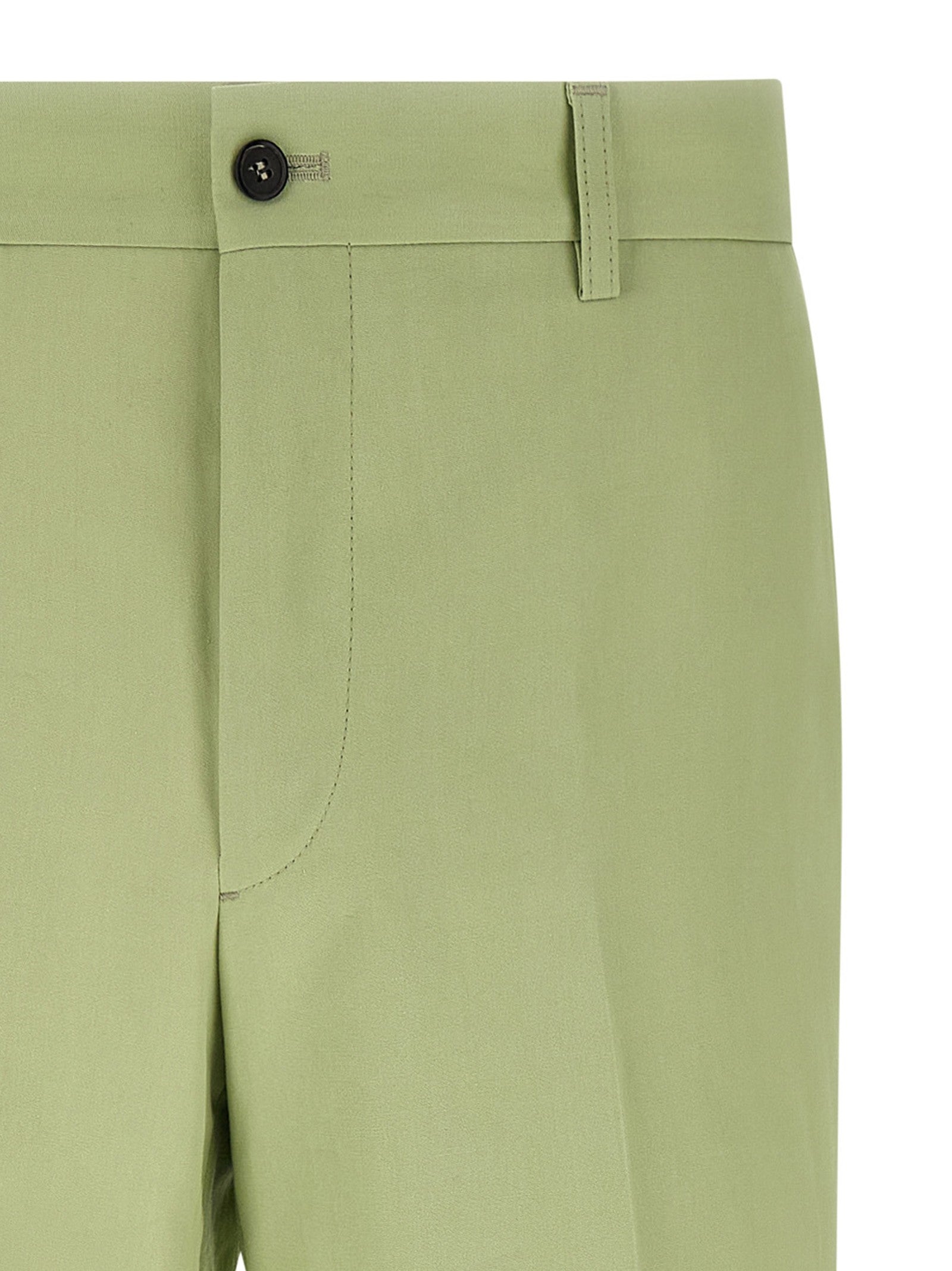 PRADA Poplin Pants Green