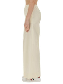 Moncler Women's Poplin Pants White