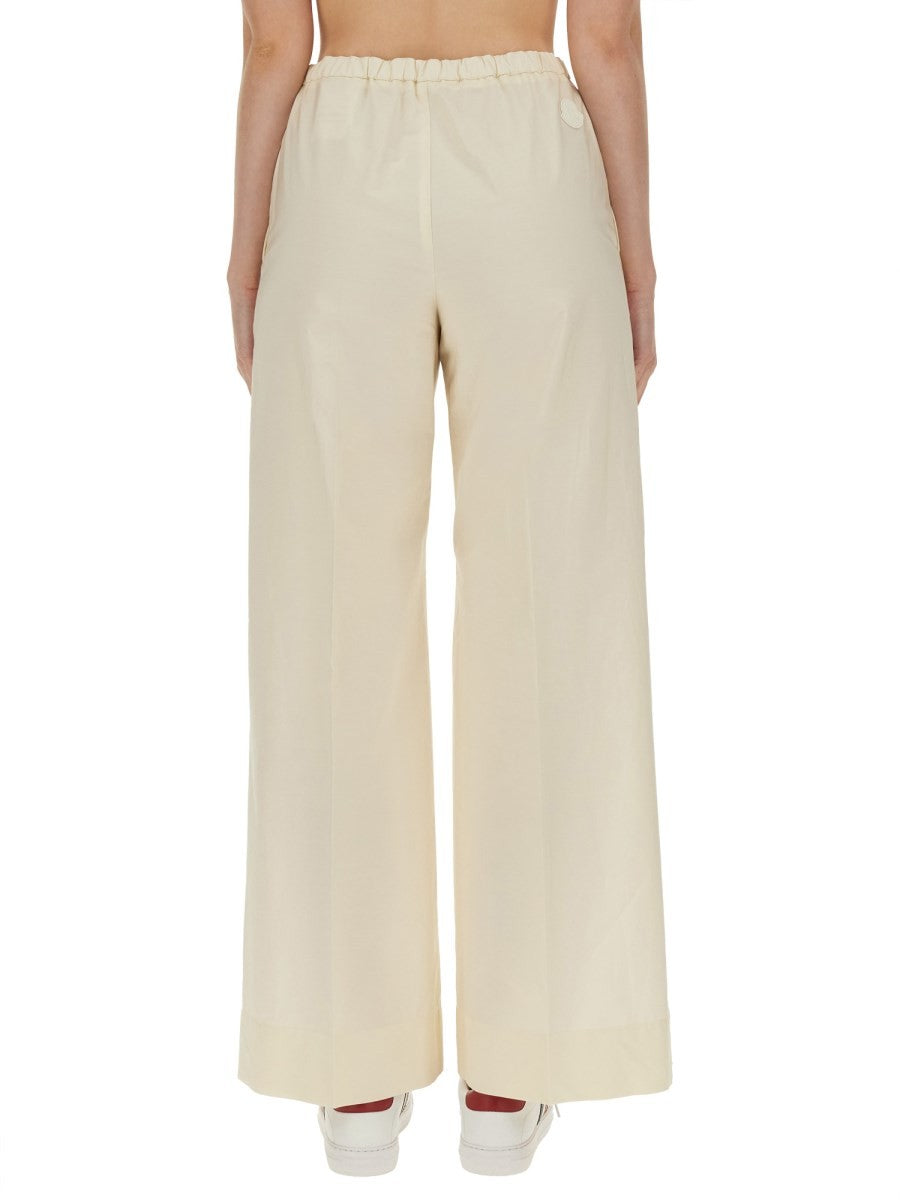 Moncler Women's Poplin Pants White