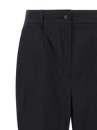 Kiton Poplin Pants Black, view 3