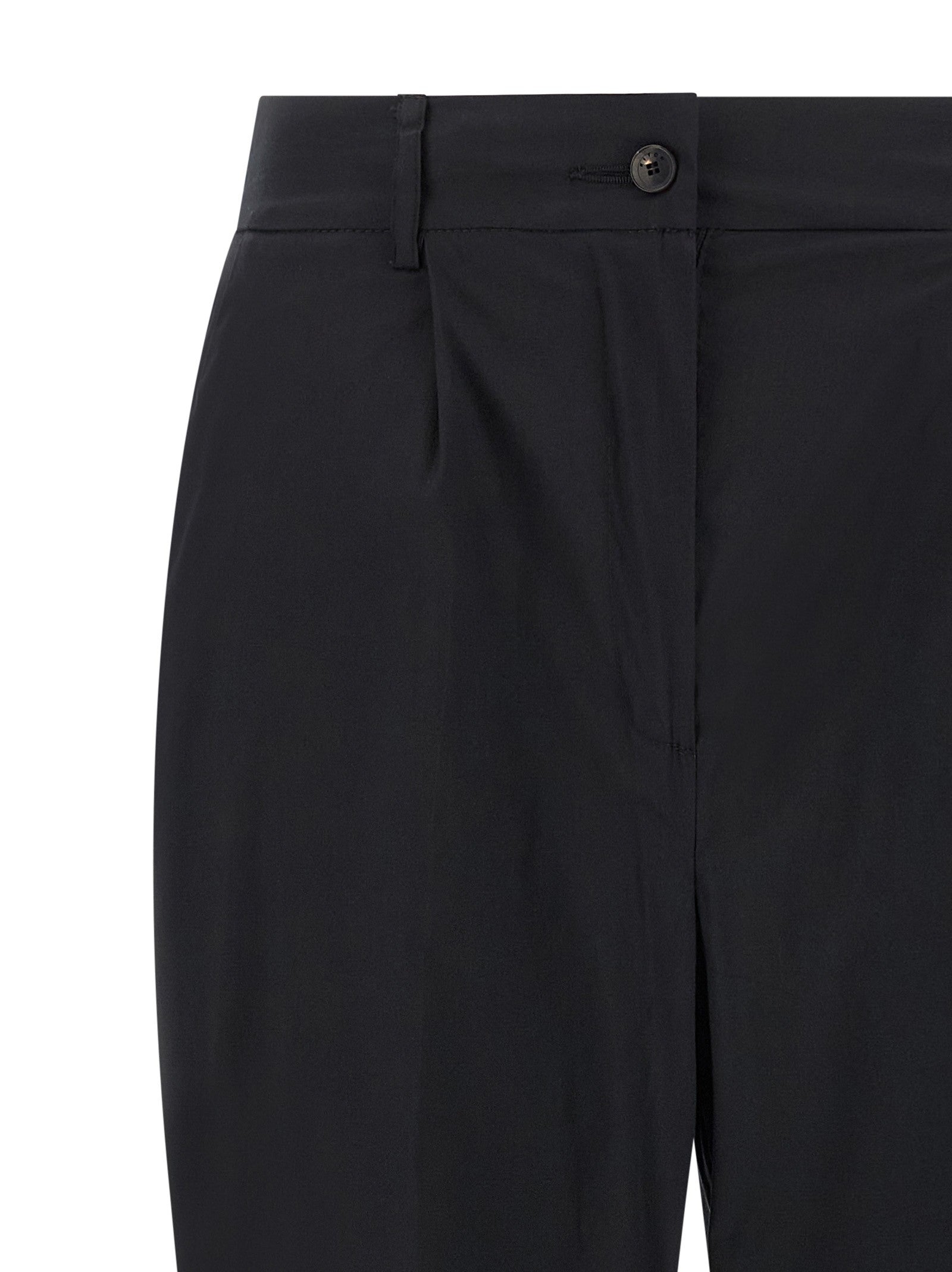 Kiton Poplin Pants Black