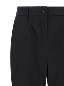 Kiton Poplin Pants Black