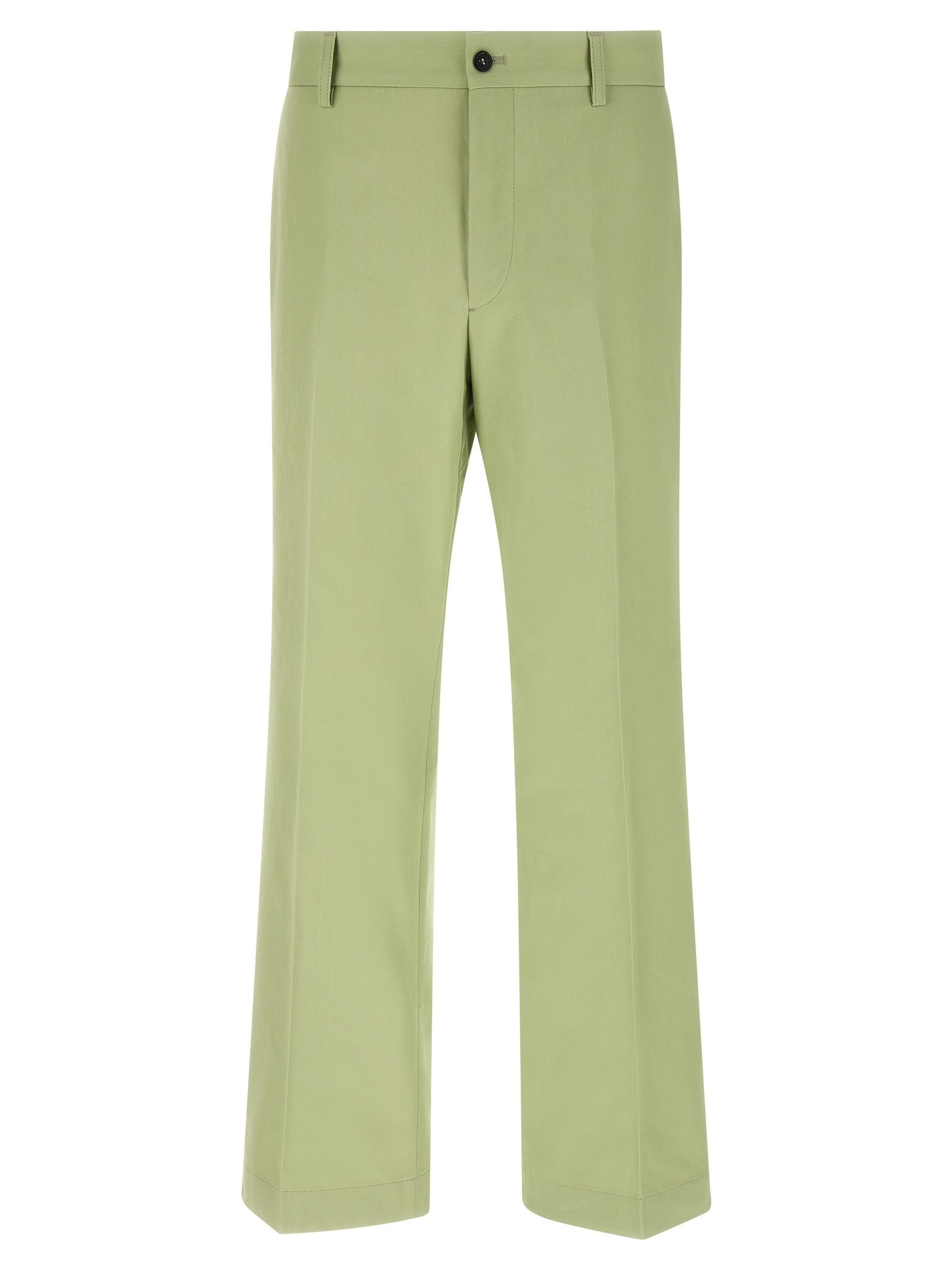 PRADA Poplin Pants Green