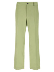PRADA Poplin Pants Green