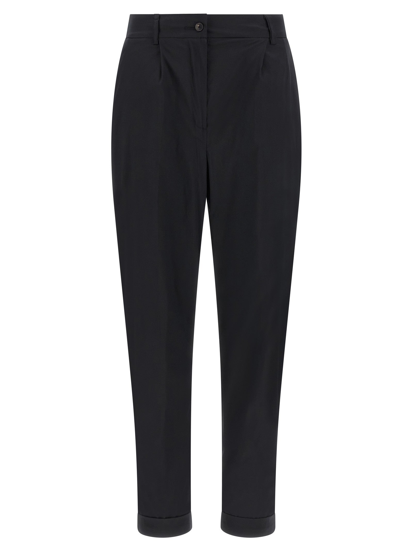 Kiton Poplin Pants Black
