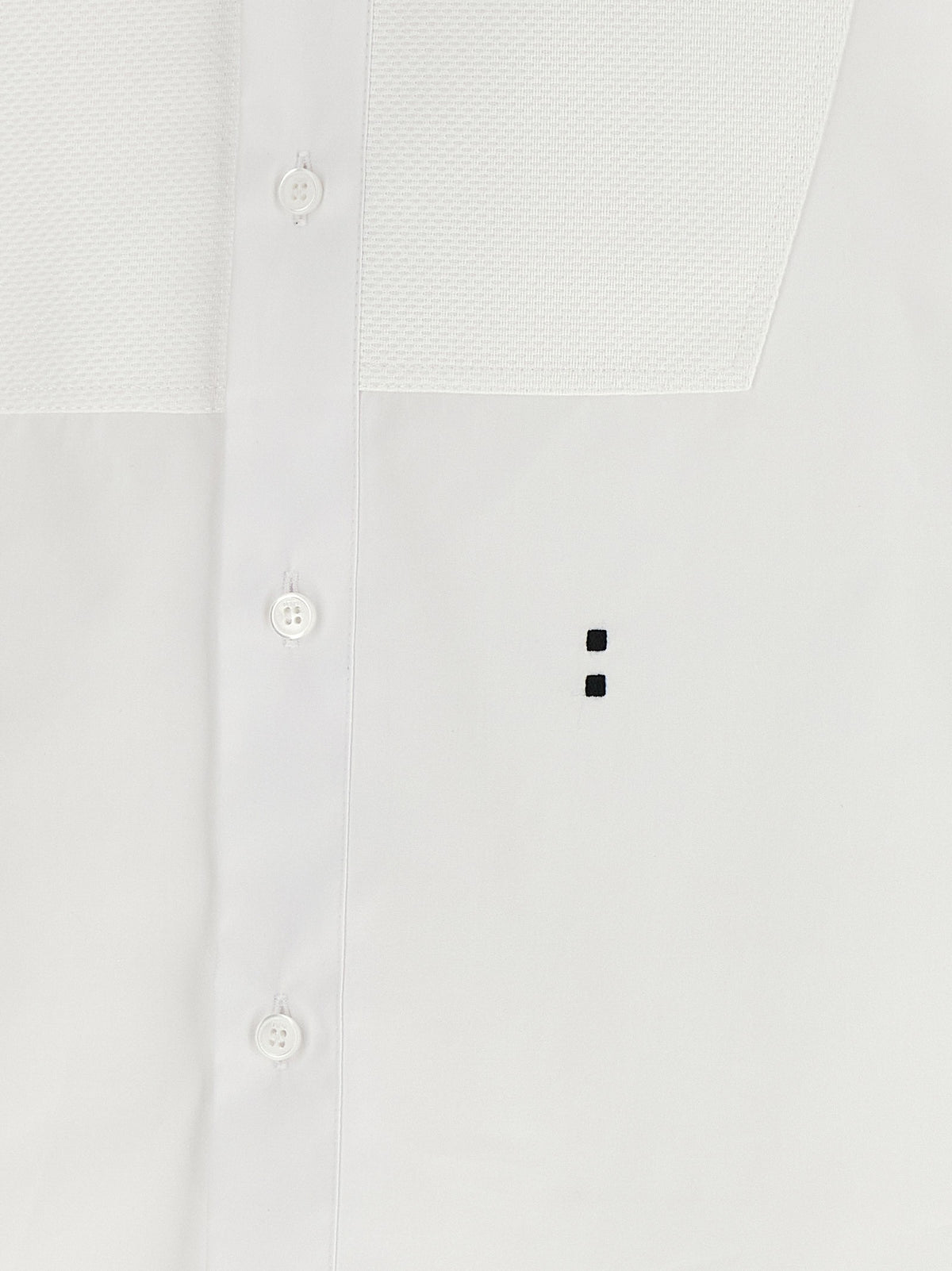 Fendi Poplin Shirt White