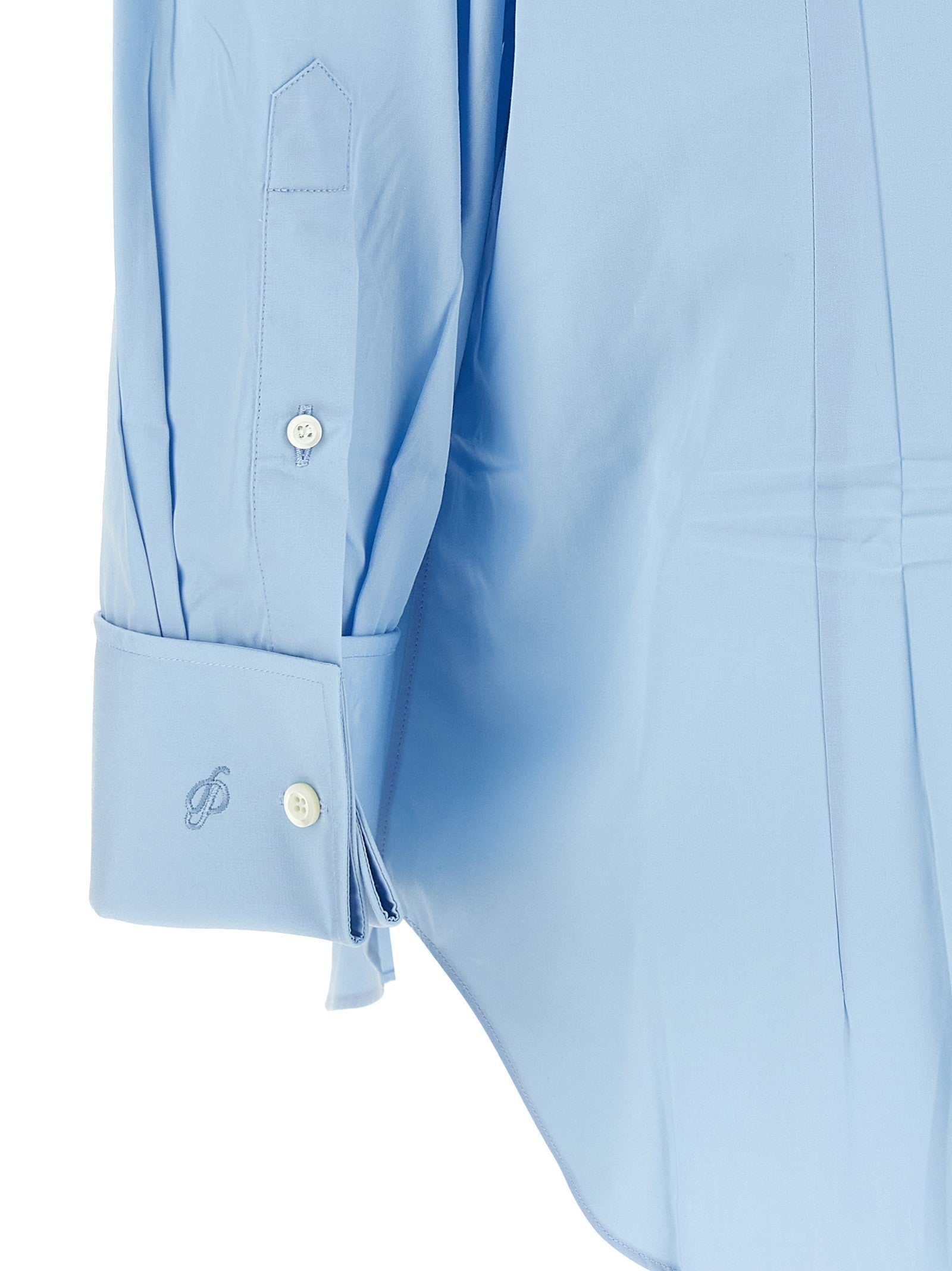 PRADA Poplin Shirt Blue