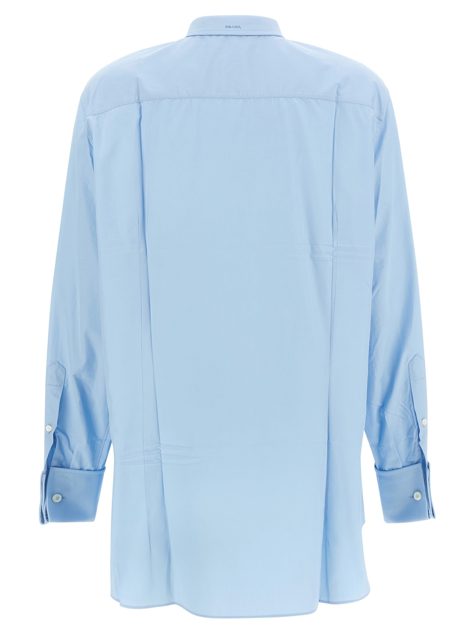 PRADA Poplin Shirt Blue
