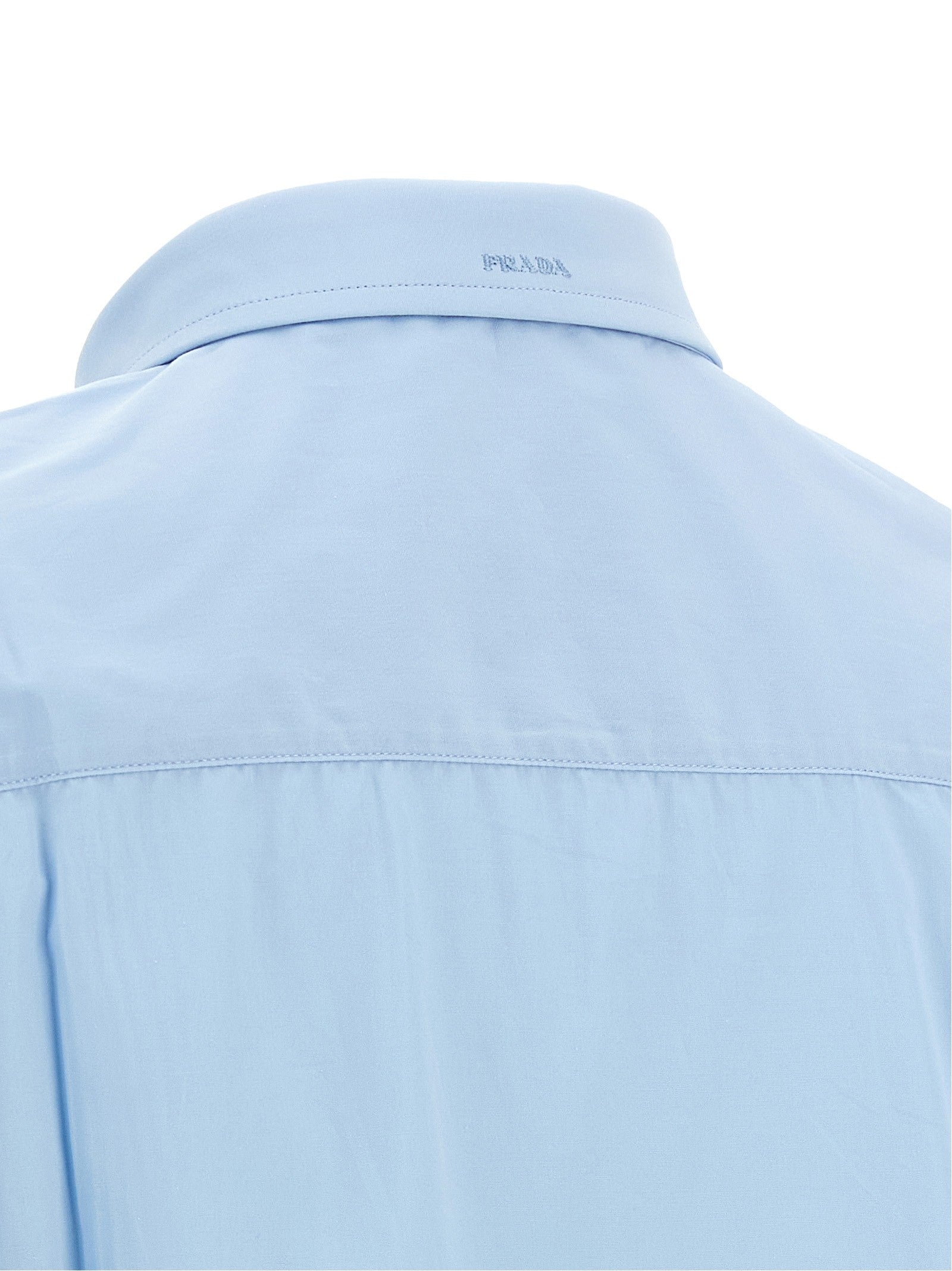 PRADA Poplin Shirt Blue