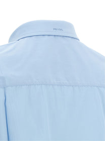 PRADA Poplin Shirt Blue
