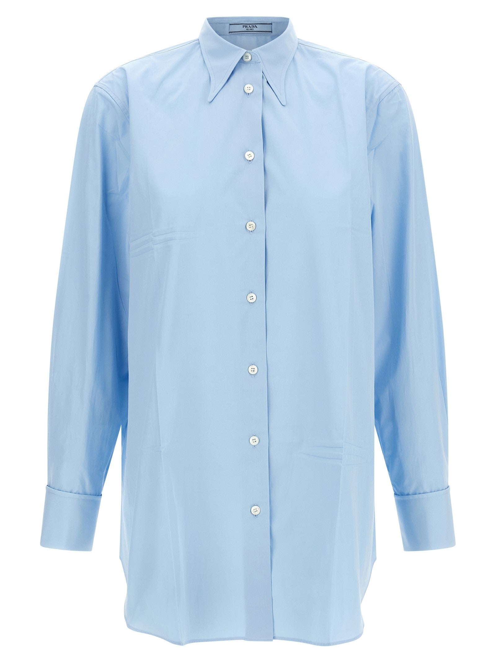 PRADA Poplin Shirt Blue
