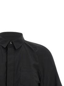 Sacai Poplin Shirt Black