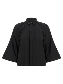 Sacai Poplin Shirt Black