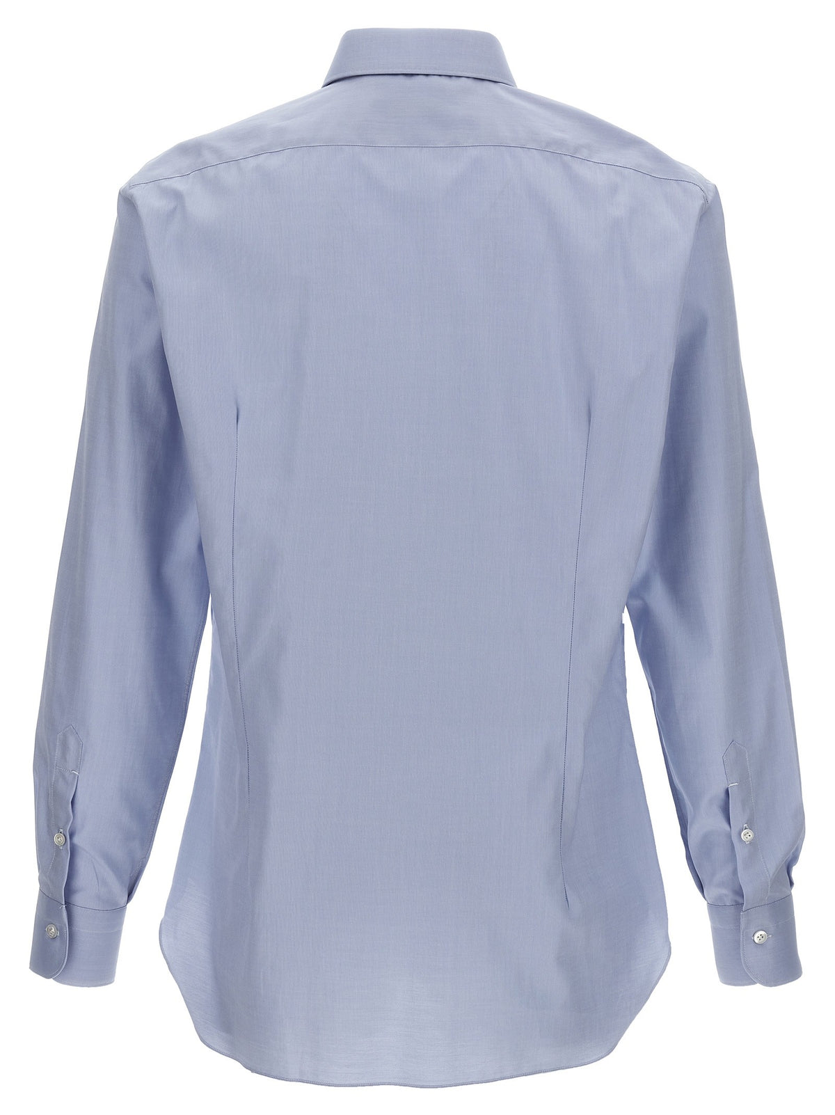 Barba Poplin Shirt Blue