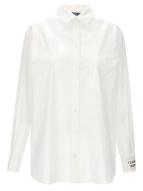 Moschino Poplin Shirt White