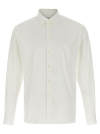 Ferragamo Poplin Shirt White