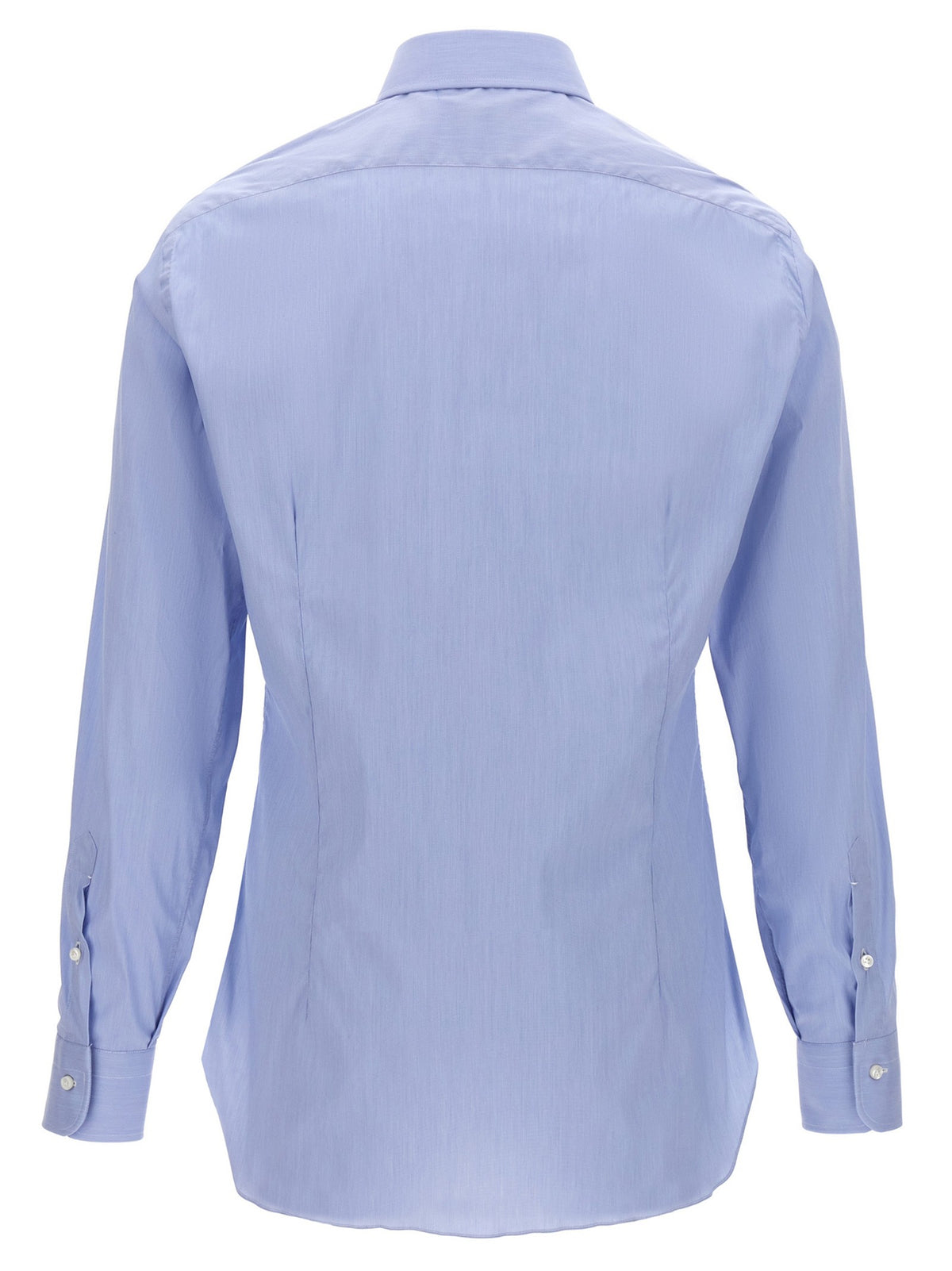 Barba Poplin Shirt Blue