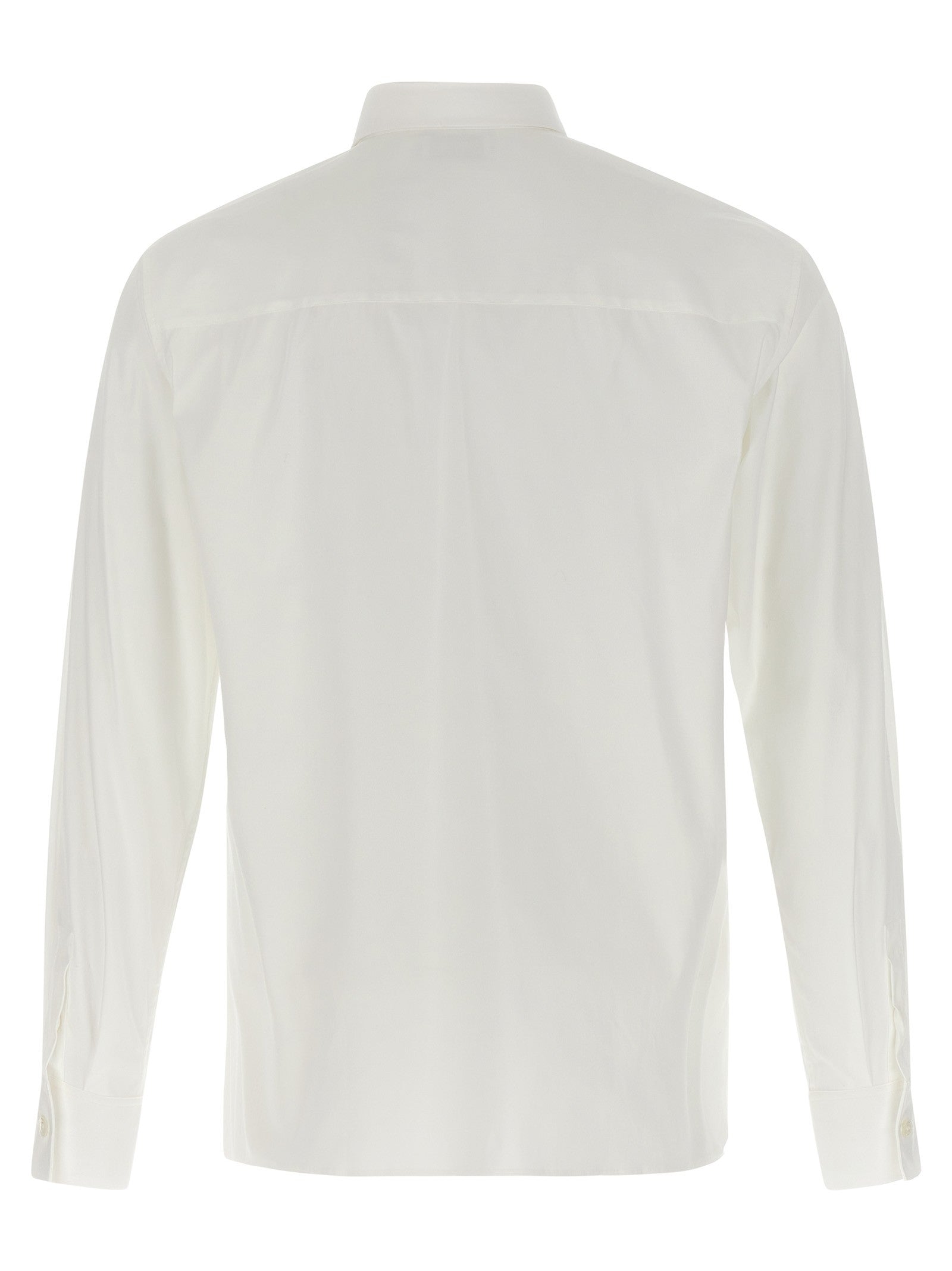 Ferragamo Poplin Shirt White