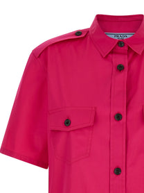 PRADA Poplin Shirt Pink