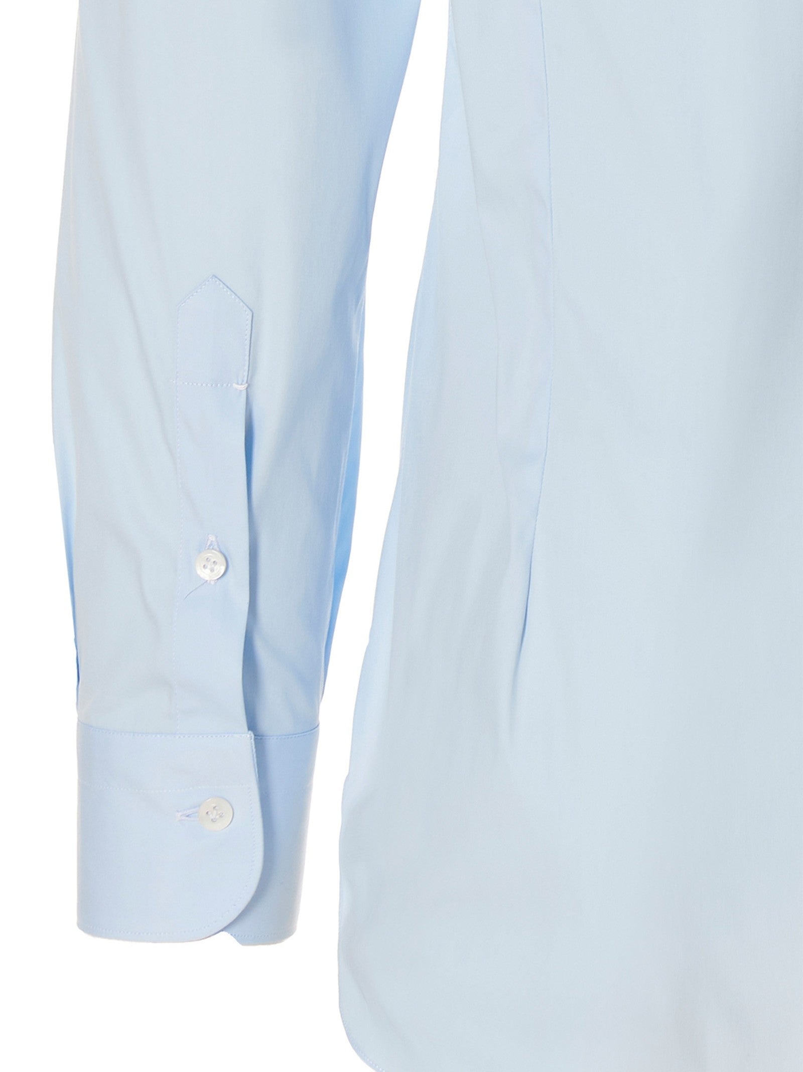 Barba Poplin Shirt Blue