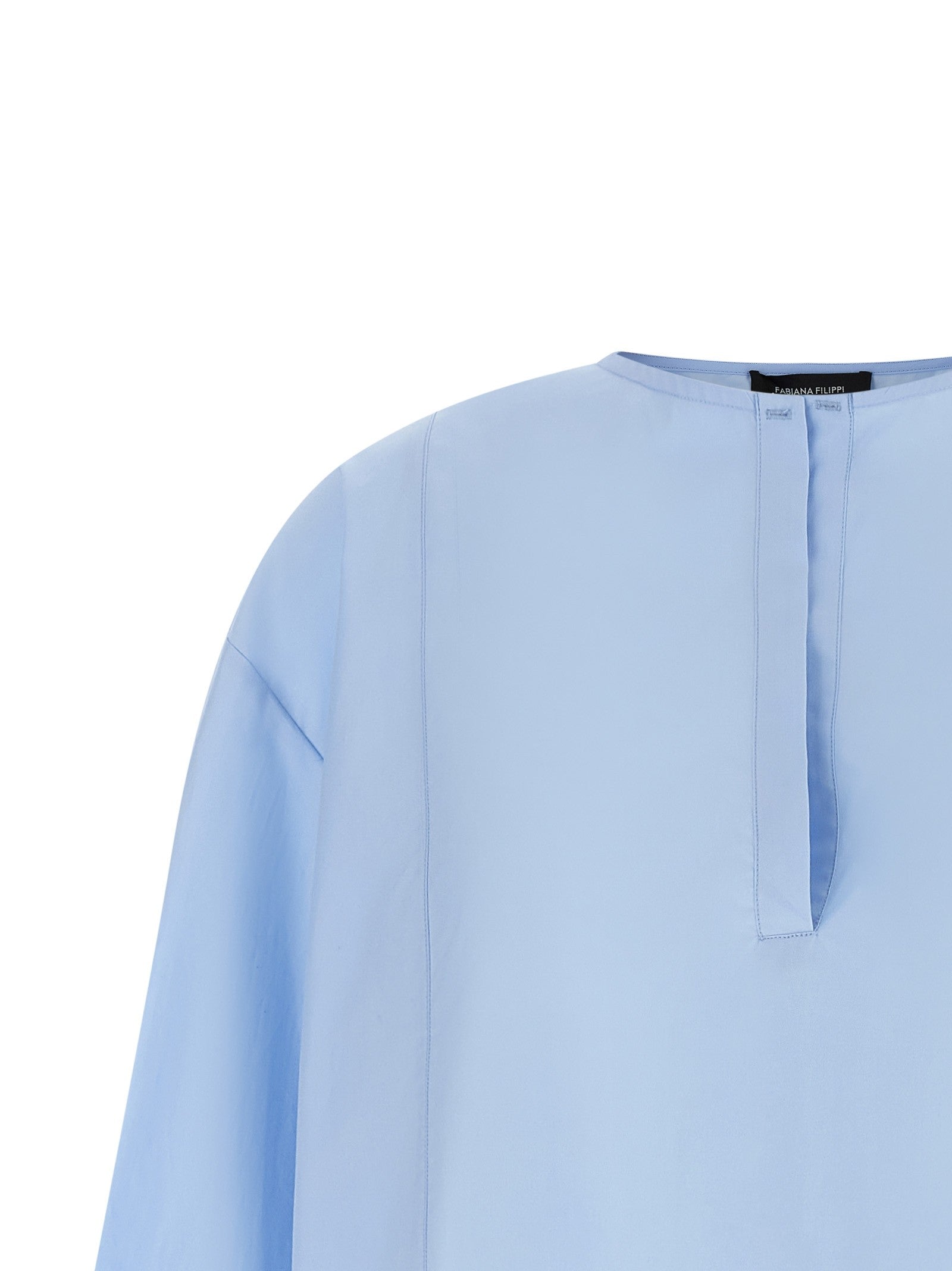 Fabiana Filippi Poplin Shirt Blue