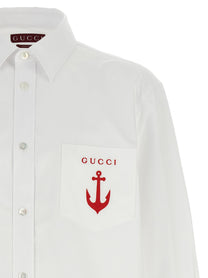 Gucci Poplin Shirt White
