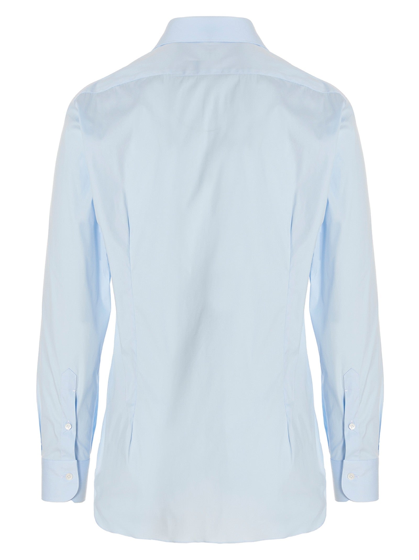 Barba Poplin Shirt Blue