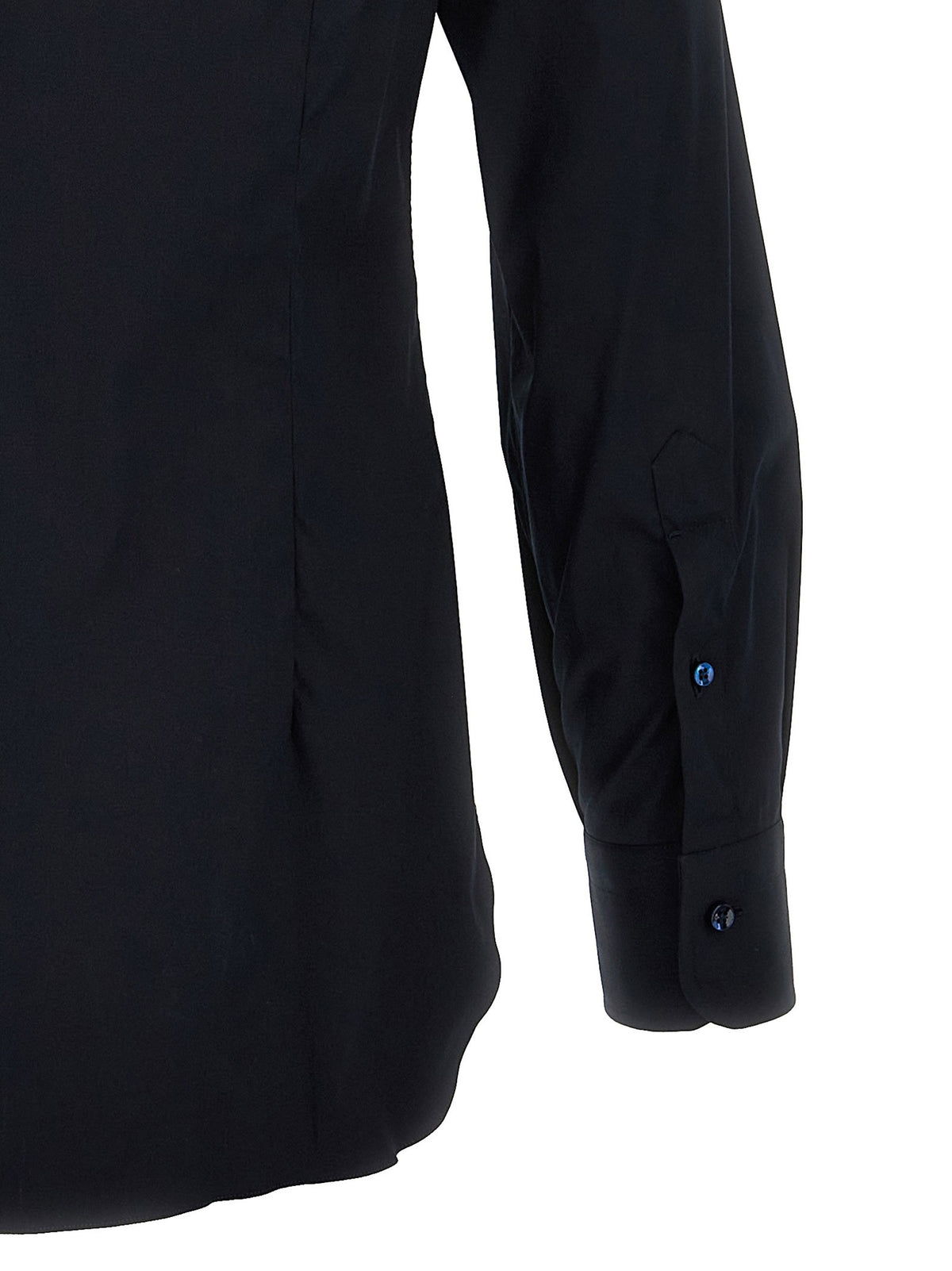 Barba Poplin Shirt Blue