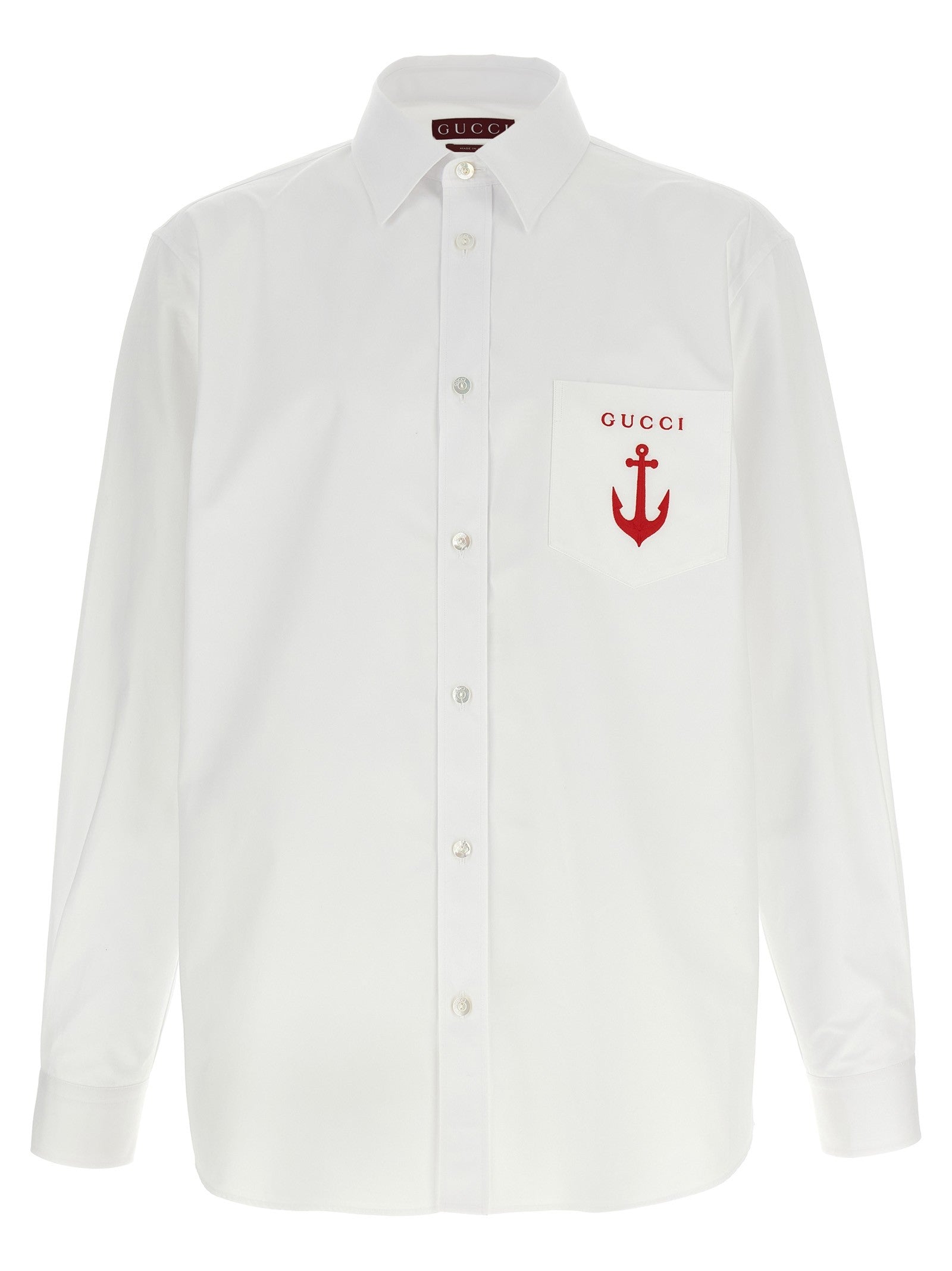 Gucci Poplin Shirt White