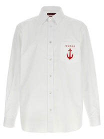 Gucci Poplin Shirt White