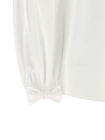 Valentino Poplin Shirt White