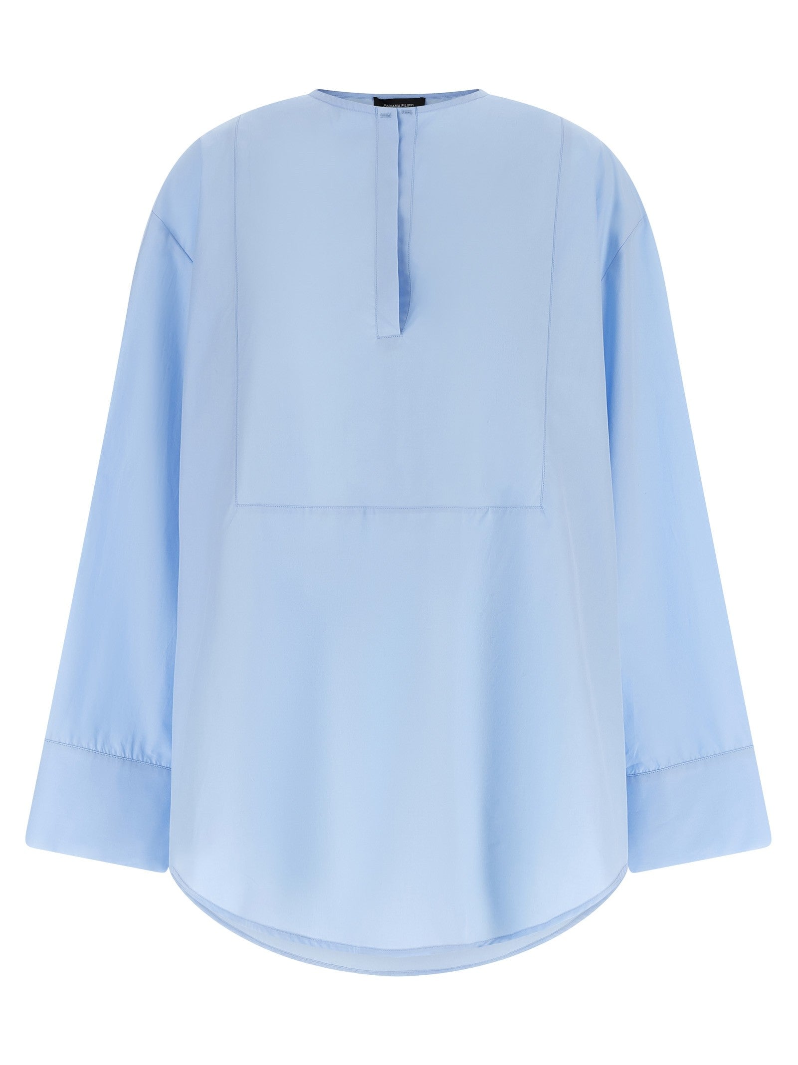 Fabiana Filippi Poplin Shirt Blue